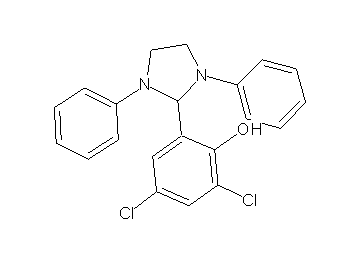 2,4-dichloro-6-(1,3-diphenyl-2-imidazolidinyl)phenol - Click Image to Close