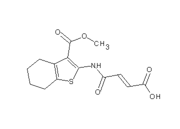 4-{[3-(methoxycarbonyl)-4,5,6,7-tetrahydro-1-benzothien-2-yl]amino}-4-oxo-2-butenoic acid - Click Image to Close