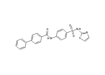 N-{4-[(1,3-thiazol-2-ylamino)sulfonyl]phenyl}-4-biphenylcarboxamide - Click Image to Close
