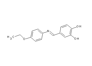 4-{[(4-ethoxyphenyl)imino]methyl}-1,2-benzenediol - Click Image to Close