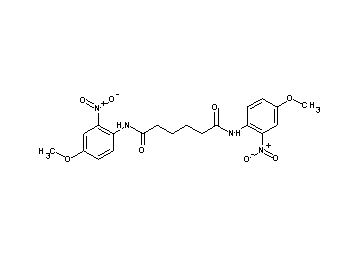 N,N'-bis(4-methoxy-2-nitrophenyl)hexanediamide - Click Image to Close