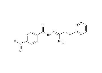 N'-(1-methyl-3-phenylpropylidene)-4-nitrobenzohydrazide - Click Image to Close
