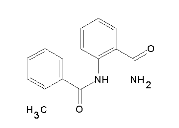 N-[2-(aminocarbonyl)phenyl]-2-methylbenzamide - Click Image to Close