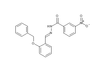 N'-[2-(benzyloxy)benzylidene]-3-nitrobenzohydrazide - Click Image to Close