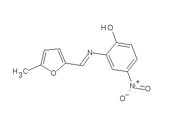 2-{[(5-methyl-2-furyl)methylene]amino}-4-nitrophenol - Click Image to Close