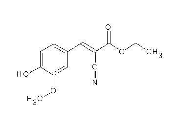 ethyl 2-cyano-3-(4-hydroxy-3-methoxyphenyl)acrylate - Click Image to Close