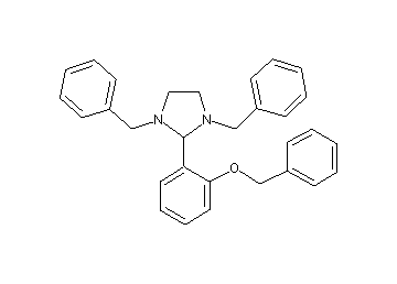 1,3-dibenzyl-2-[2-(benzyloxy)phenyl]imidazolidine - Click Image to Close