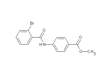 methyl 4-[(2-bromobenzoyl)amino]benzoate - Click Image to Close