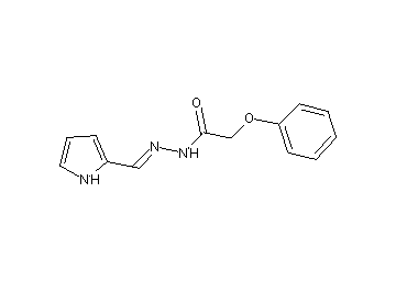 2-phenoxy-N'-(1H-pyrrol-2-ylmethylene)acetohydrazide - Click Image to Close