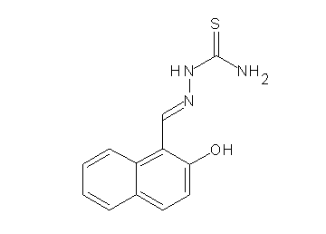 2-hydroxy-1-naphthaldehyde thiosemicarbazone - Click Image to Close