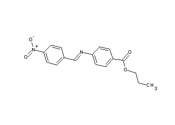 propyl 4-[(4-nitrobenzylidene)amino]benzoate - Click Image to Close