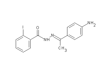N'-[1-(4-aminophenyl)ethylidene]-2-iodobenzohydrazide - Click Image to Close