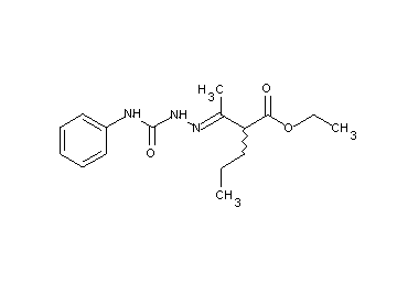 ethyl 2-[N-(anilinocarbonyl)ethanehydrazonoyl]pentanoate - Click Image to Close