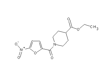 ethyl 1-(5-nitro-2-furoyl)-4-piperidinecarboxylate - Click Image to Close