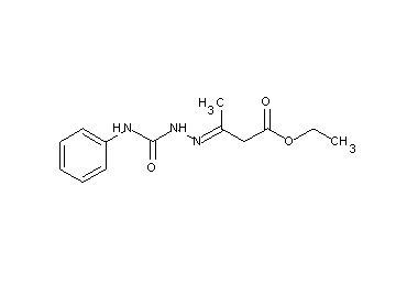 ethyl 3-[(anilinocarbonyl)hydrazono]butanoate - Click Image to Close