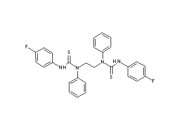 N,N''-1,2-ethanediylbis[N'-(4-fluorophenyl)-N-phenyl(thiourea)] - Click Image to Close