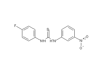 N-(4-fluorophenyl)-N'-(3-nitrophenyl)thiourea - Click Image to Close