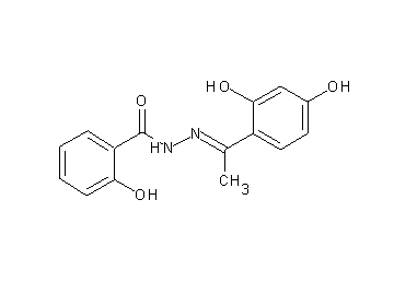 N'-[1-(2,4-dihydroxyphenyl)ethylidene]-2-hydroxybenzohydrazide - Click Image to Close