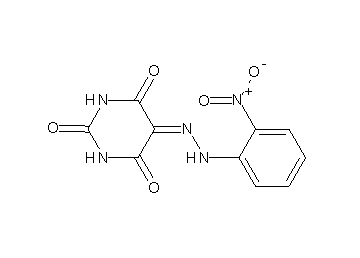 5-[(2-nitrophenyl)hydrazono]-2,4,6(1H,3H,5H)-pyrimidinetrione - Click Image to Close