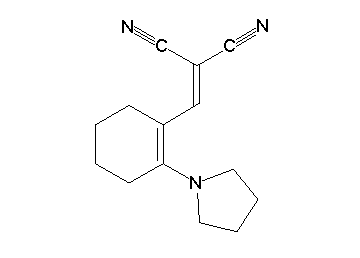 {[2-(1-pyrrolidinyl)-1-cyclohexen-1-yl]methylene}malononitrile - Click Image to Close