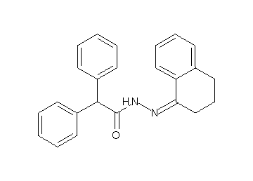N'-(3,4-dihydro-1(2H)-naphthalenylidene)-2,2-diphenylacetohydrazide - Click Image to Close