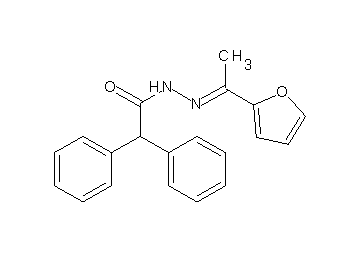 N'-[1-(2-furyl)ethylidene]-2,2-diphenylacetohydrazide - Click Image to Close