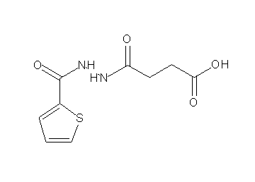 4-oxo-4-[2-(2-thienylcarbonyl)hydrazino]butanoic acid - Click Image to Close
