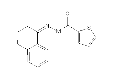 N'-(3,4-dihydro-1(2H)-naphthalenylidene)-2-thiophenecarbohydrazide - Click Image to Close