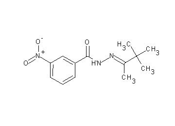 3-nitro-N'-(1,2,2-trimethylpropylidene)benzohydrazide - Click Image to Close