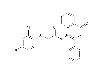 2-(2,4-dichlorophenoxy)-N'-(3-oxo-1,3-diphenylpropylidene)acetohydrazide - Click Image to Close