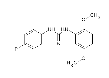 N-(2,5-dimethoxyphenyl)-N'-(4-fluorophenyl)thiourea - Click Image to Close