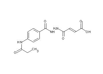 4-oxo-4-{2-[4-(propionylamino)benzoyl]hydrazino}-2-butenoic acid - Click Image to Close