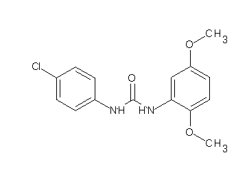 N-(4-chlorophenyl)-N'-(2,5-dimethoxyphenyl)urea - Click Image to Close
