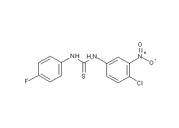 N-(4-chloro-3-nitrophenyl)-N'-(4-fluorophenyl)thiourea - Click Image to Close