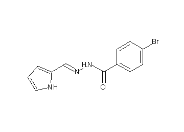 4-bromo-N'-(1H-pyrrol-2-ylmethylene)benzohydrazide - Click Image to Close