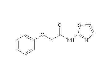 2-phenoxy-N-1,3-thiazol-2-ylacetamide - Click Image to Close