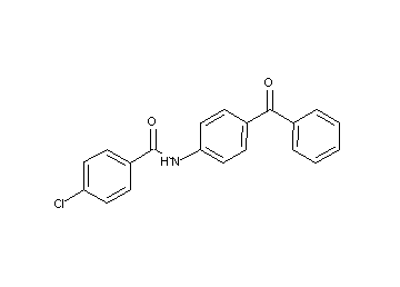 N-(4-benzoylphenyl)-4-chlorobenzamide - Click Image to Close
