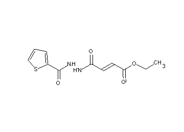 ethyl 4-oxo-4-[2-(2-thienylcarbonyl)hydrazino]-2-butenoate - Click Image to Close
