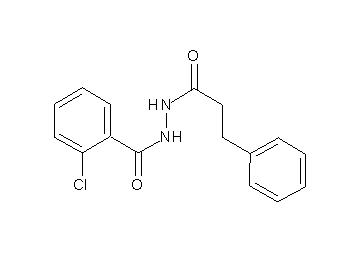 2-chloro-N'-(3-phenylpropanoyl)benzohydrazide - Click Image to Close