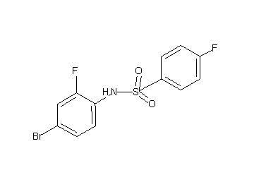 N-(4-bromo-2-fluorophenyl)-4-fluorobenzenesulfonamide - Click Image to Close
