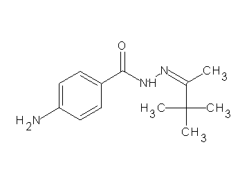 4-amino-N'-(1,2,2-trimethylpropylidene)benzohydrazide - Click Image to Close
