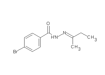 4-bromo-N'-(1-methylpropylidene)benzohydrazide - Click Image to Close