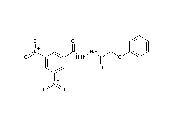 3,5-dinitro-N'-(phenoxyacetyl)benzohydrazide - Click Image to Close