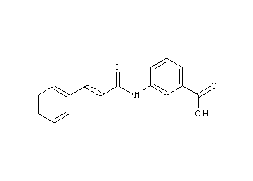 3-(cinnamoylamino)benzoic acid - Click Image to Close