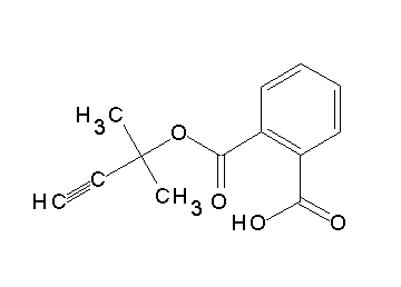 2-{[(1,1-dimethyl-2-propyn-1-yl)oxy]carbonyl}benzoic acid - Click Image to Close