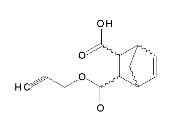 3-[(2-propyn-1-yloxy)carbonyl]bicyclo[2.2.1]hept-5-ene-2-carboxylic acid - Click Image to Close