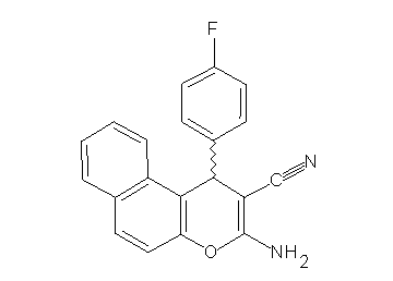 3-amino-1-(4-fluorophenyl)-1H-benzo[f]chromene-2-carbonitrile - Click Image to Close