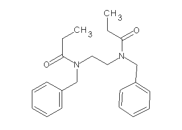 N,N'-1,2-ethanediylbis(N-benzylpropanamide) - Click Image to Close