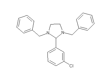 1,3-dibenzyl-2-(3-chlorophenyl)imidazolidine - Click Image to Close
