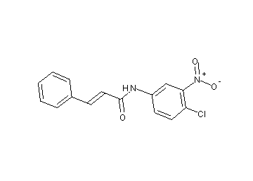 N-(4-chloro-3-nitrophenyl)-3-phenylacrylamide - Click Image to Close